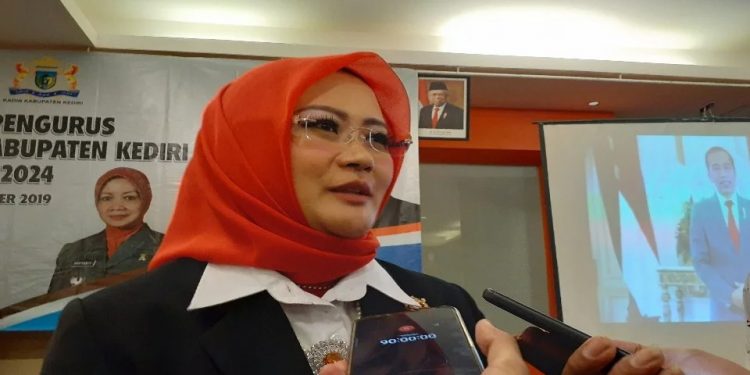 KADIN : Ketua Kadin Kabupaten Kediri Yekti Murih Wiyati (dumas)
