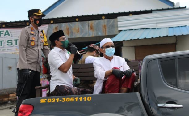 Sosialisasi dilakukan Forpimda Kabupaten Bangkalan (istimewa/kdr)