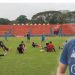 Coach Getuk terus mengasah kemampuan anak asuhnya (Yusril Ihsan/kdr)