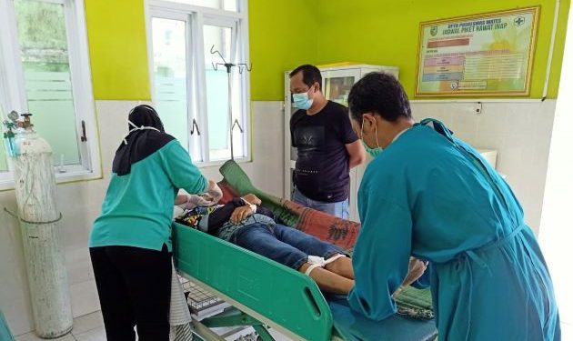 Jenasah korban di Puskesmas Wates (istimewa/kdr)