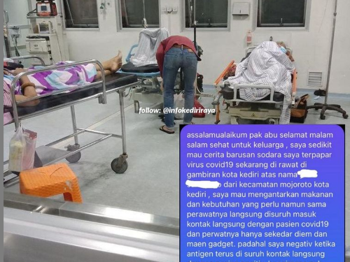 Unggahan di akun @infokediriraya sempat viral (istimewa/kdr)