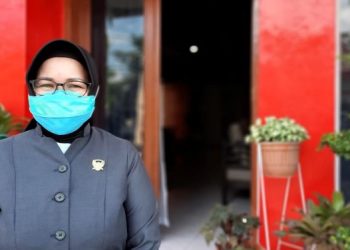 Ketua Komisi C DPRD Kota Kediri, Sunarsiwi Kurnia Ganik Pramana (Nanang Priyo Basuki)