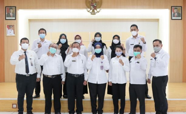 keterangan foto :  Pejabat di Lingkungan RSUD Kilisuci (istimewa/kdr)