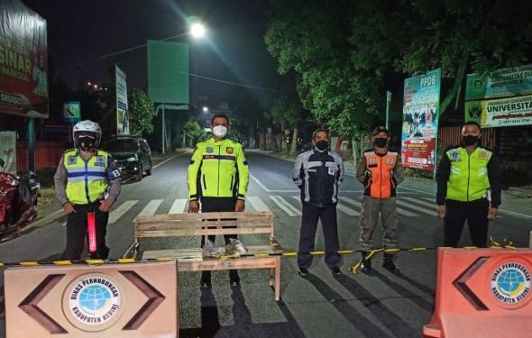 Petugas gabungan disiagakan sejak Senin sore (Kintan Kinari Astuti)