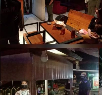 Operasi skala besar digelar Sabtu malam oleh tim gabungan (Satpol PP)