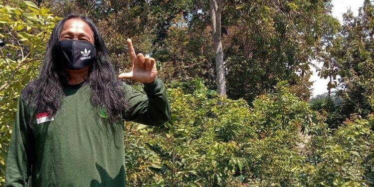 Heri DK, Ketua Komunitas Oleng-Oleng (Yusril Ihsan)