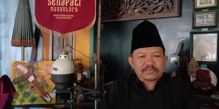 Imam Mubarok, sejarahwan Kediri (Kintan Kinari Astuti)