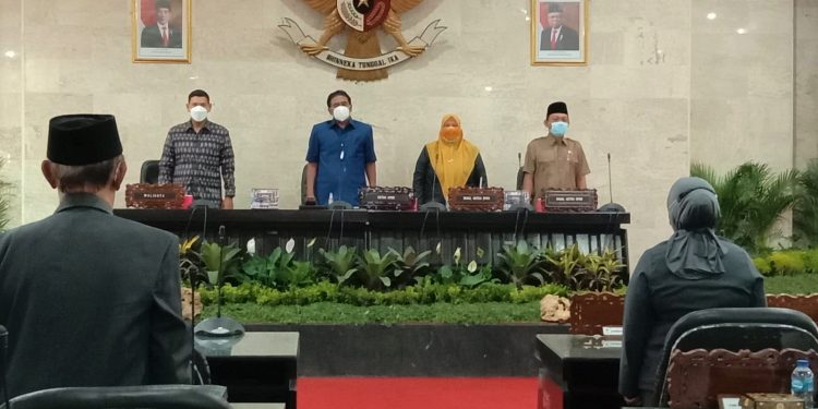 Sidang Paripurna digelar DPRD Kota Kediri (Kintan Kinari Astuti)