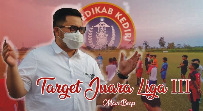 Mas Bup kembali tegaskan beri dukungan penuh kepada Persedikab Kediri (Nanang Priyo Basuki/istimewa)