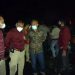 Kapolsek Pesantren Kompol Suyitno saat berada di lokasi penampungan (Nanang Priyo Basuki)