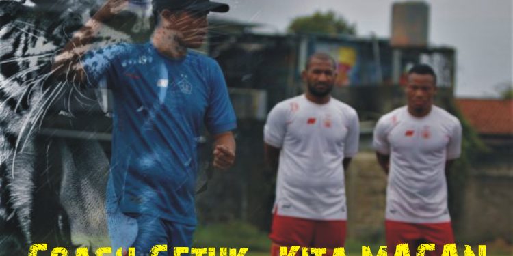 Anak-anak Persik saat latihan terakhir jelang pertandingan (Persik FC)