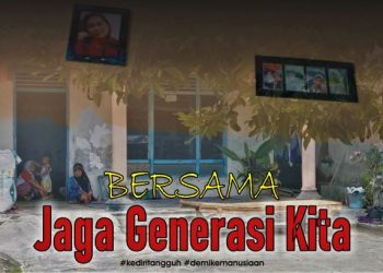Suasana rumah duka menunggu kedatangan jenasah (Kintan Kinari Astuti)