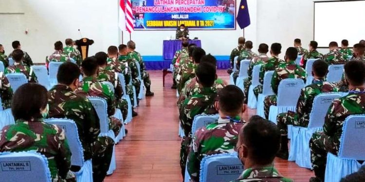 Pelatihan di Gedung Nanggala Mako Lantamal II (Lantamal II)