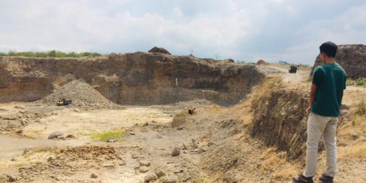 Lokasi galian C berada di wilayah Tarokan (Yusril Ihsan)