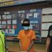 Kentrung bersama barang bukti HP diamankan di Mapolsek Pagu (Polsek Pagu)