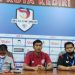 Skuad Persedikab saat jumpa pers (Nanang Priyo Basuki)