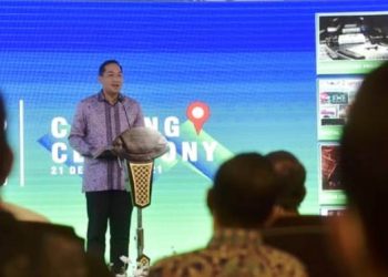 Menteri Perdagangan, Muhammad Lutfi menutup gelaran Trade Expo Indonesia ke-36 Digital Edition (TEI-DE 2021) secara hibrida (dok humas)