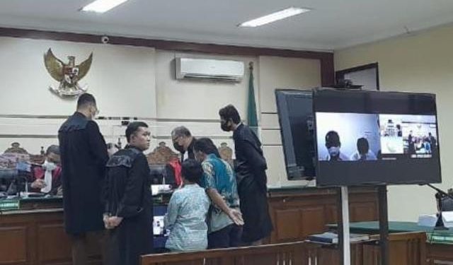 Suasana Ruang Sidang Candra Pengadilan Tindak Pidana Korupsi pada Pengadilan Negeri Surabaya (Penkum)