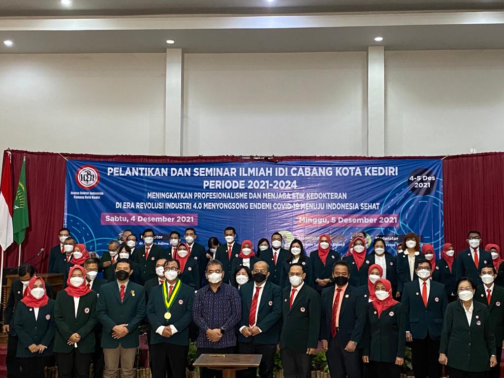 Pengurus Baru IDI, Pemkot Kediri Dorong Pengembangan IPTEK Kedokteran