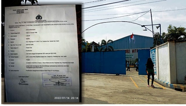 Karyawan Diberhentikan Berbuat Asusila, Manager HRD PT. SMS Justru Dilaporkan ke Polsek Kras