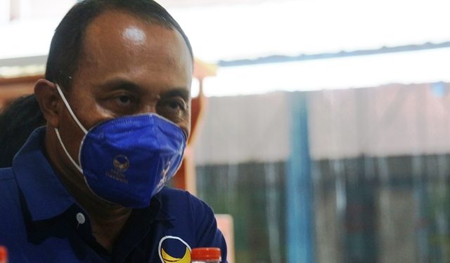 Wakil Ketua Komisi 1 DPRD Kabupaten Kediri, Lutfi Mahmudiono (Nanang Priyo Basuki)