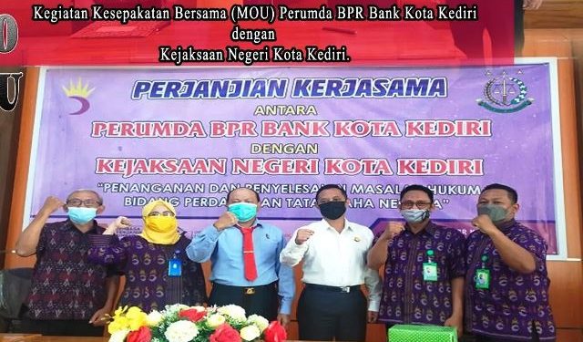 MoU antara Kejari dengan BPR Kota Kediri (Penkum)