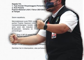 Bupati Kediri Mas Dhito sangat berharap Persedikab lolos Babak 16 Besar (istimewa/Nanang Priyo Basuki)