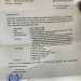 Surat pemberitahuan kepada Polres Kediri Kota ditembuskan Cabang Dinas Pendidikan ( Nanang Priyo Basuki)