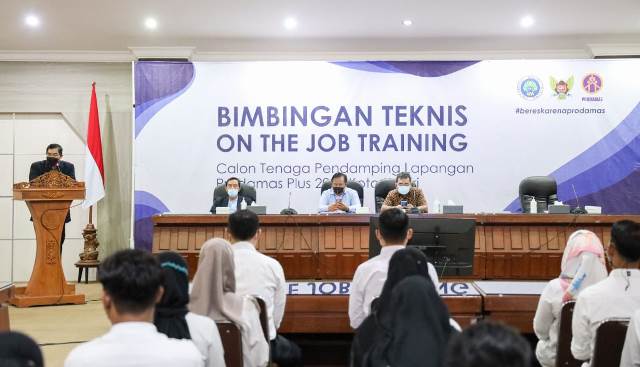 Tenaga Pendamping Prodamas Plus Ikuti on The Job Training