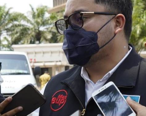 Bupati Kediri Mas Dhito usai acara launching mobil siaga desa (Kominfo)