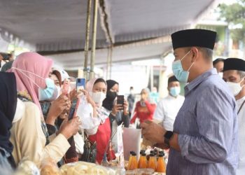 Wali Kota Kediri Mas Abu saat hadiri acara Silahturahmi Ramadhan (humas)