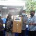 Wali Kota Mas Abu hadir turut membagikan door prize kepada warga (humas)