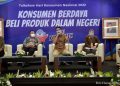 Wakil Menteri Perdagangan, Jerry Sambuaga menjadi narasumber Talkshow Hari Konsumen Nasional 2022 (dok humas kemendag)