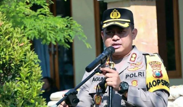 Kapolres Kediri AKBP Agung Setyo Nugroho (humas)