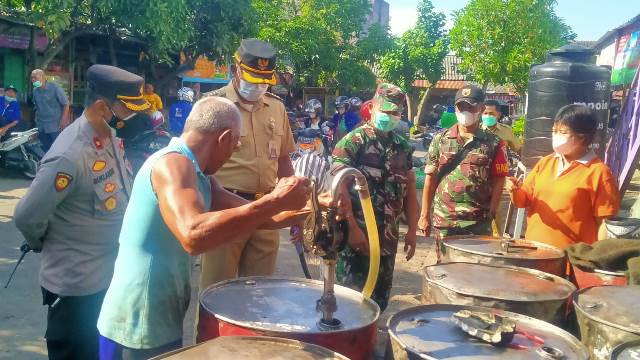 Sidak BBM dan Sembako, Tiga Pilar Mojoroto Pastikan Stok Aman Selama Ramadhan