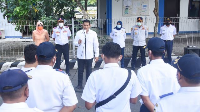 Apresiasi Wali Kota Kediri Kinerja Dinas Perhubungan Bertugas Saat Idul Fitri