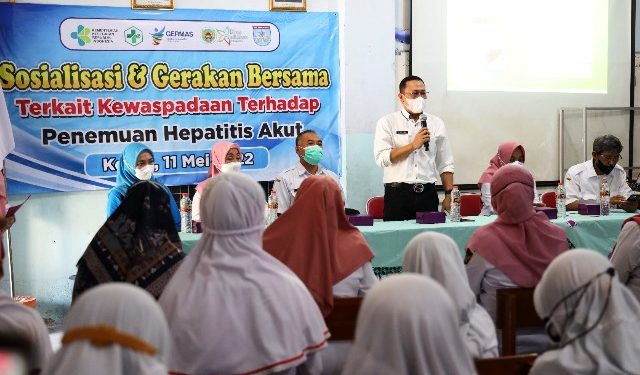 Sosialisasi digelar di SDN Burengan II Kota Kediri (Kominfo)