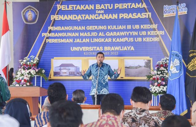 Gedung Kuliah Kampus III UB Dibangun di Kediri