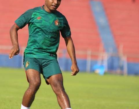 Jimmy Aronggear, pemain muda asal Papua diharapkan bersinar di Persik Kediri (Persik FC)