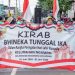 Kirab Kebhinekaan digelar Pemerintah Kelurahan Ngampel (kominfo)