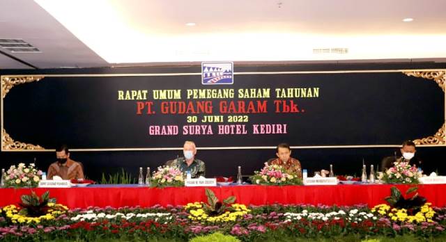 Rilis Hasil Rapat Umum Pemegang Saham Tahunan PT. Gudang Garam Tbk