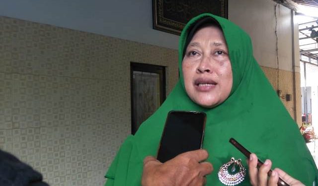 Hj Mudawamah, Ketua PC Muslimat NU Kabupaten Kediri (Nawasinta Dian)