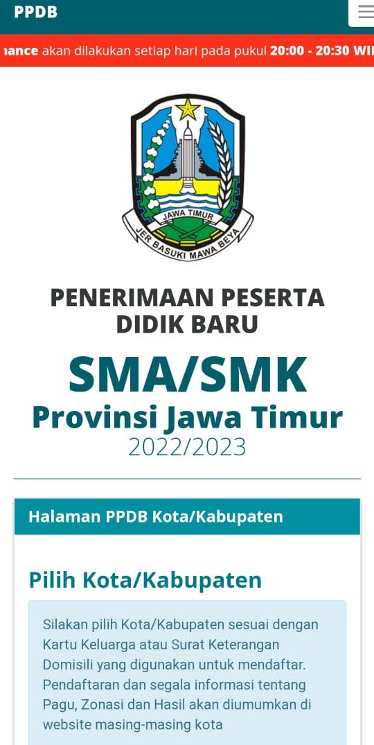 Ppdb Smasmk Di Kediri Dibuka Berikut Tata Cara Pengambilan Pin 5332