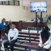 Kedua terdakwa Triyono Kutut dan Sri Dewi di Ruang Sidang Tipikor (penkum)