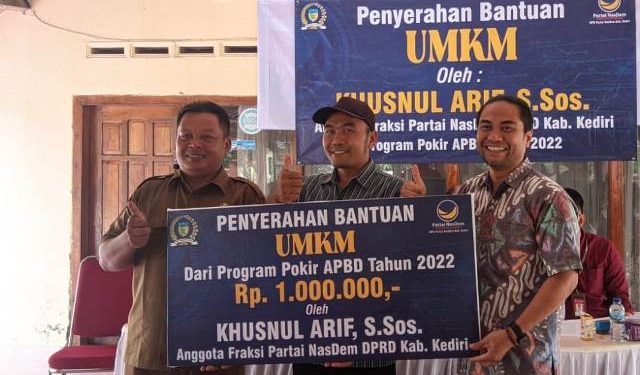 Khusnul Arif, Anggota Fraksi Partai NasDem Kabupaten Kediri (Kintan Kinari Astuti)