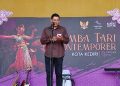 Wali Kota Kediri Abdullah Abu Bakar hadir dalam acara lomba tari (istimewa)