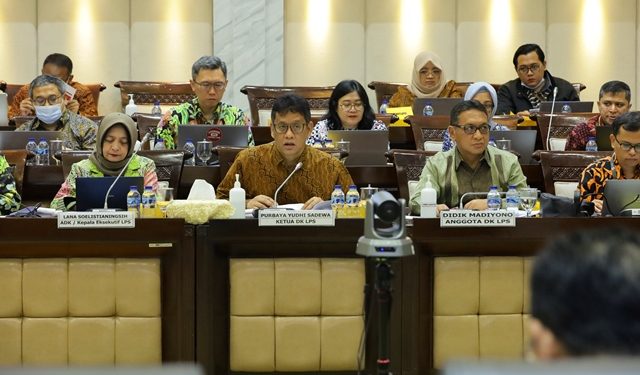 Rapat kerja dengan Komisi XI DPR RI (humas)