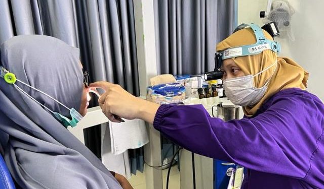 Poli Klinik THT RSUD Gambiran Kota Kediri (humas)