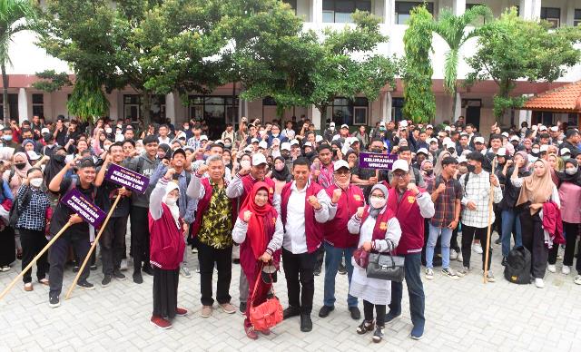 1.035 Mahasiswa UNP Jalani KKN Tematik di 46 Kelurahan se-Kota Kediri