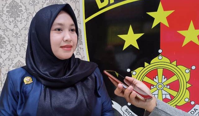 Distiyan A. Verinaty, kuasa hukum orang tua Bunga (Kintan Kinari Astuti)